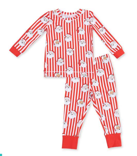Longe Sleeve Loungeware Set - Vintage Santa