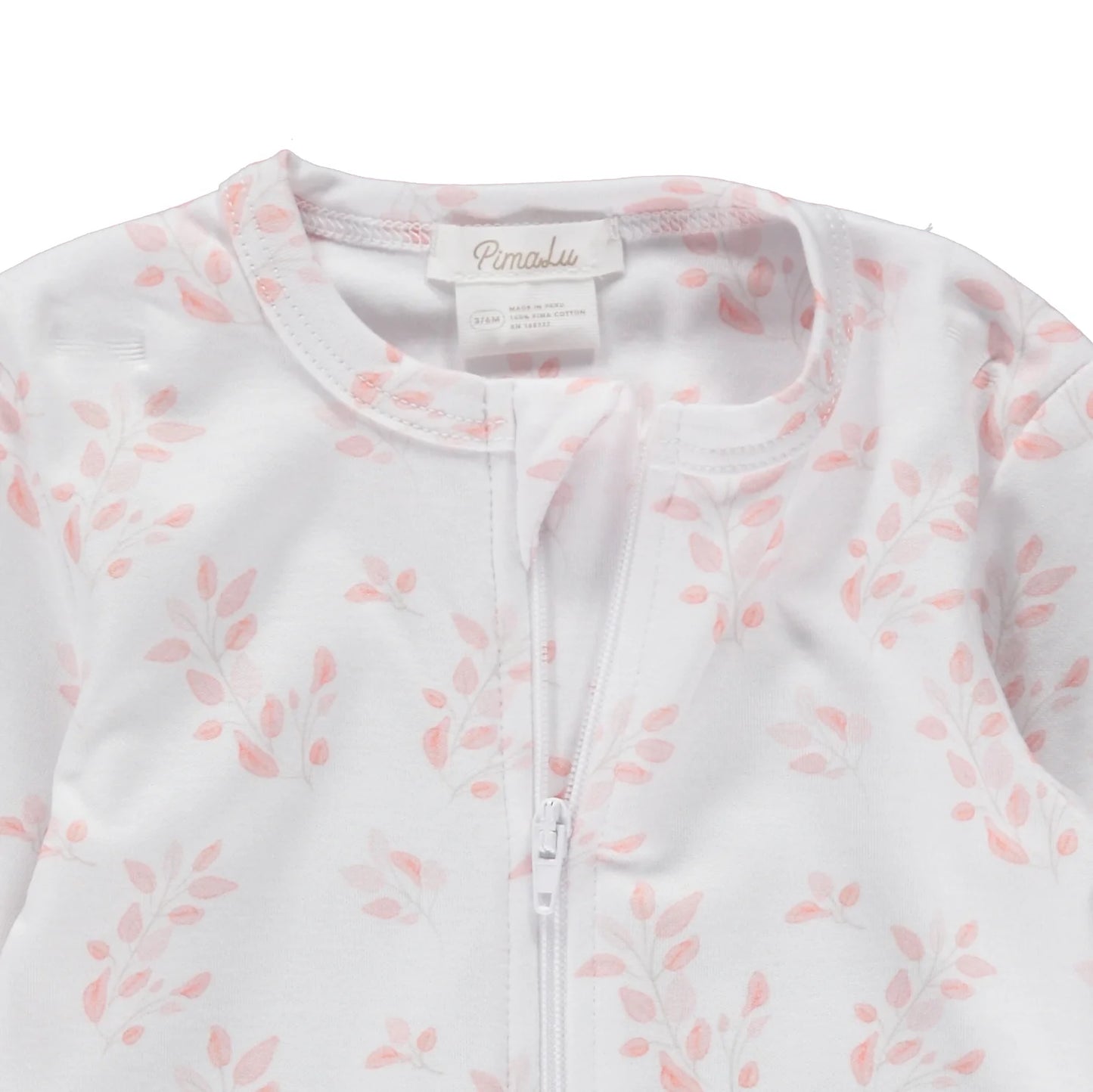 ZIPPER HOODIE - STEM BLOSSOMS