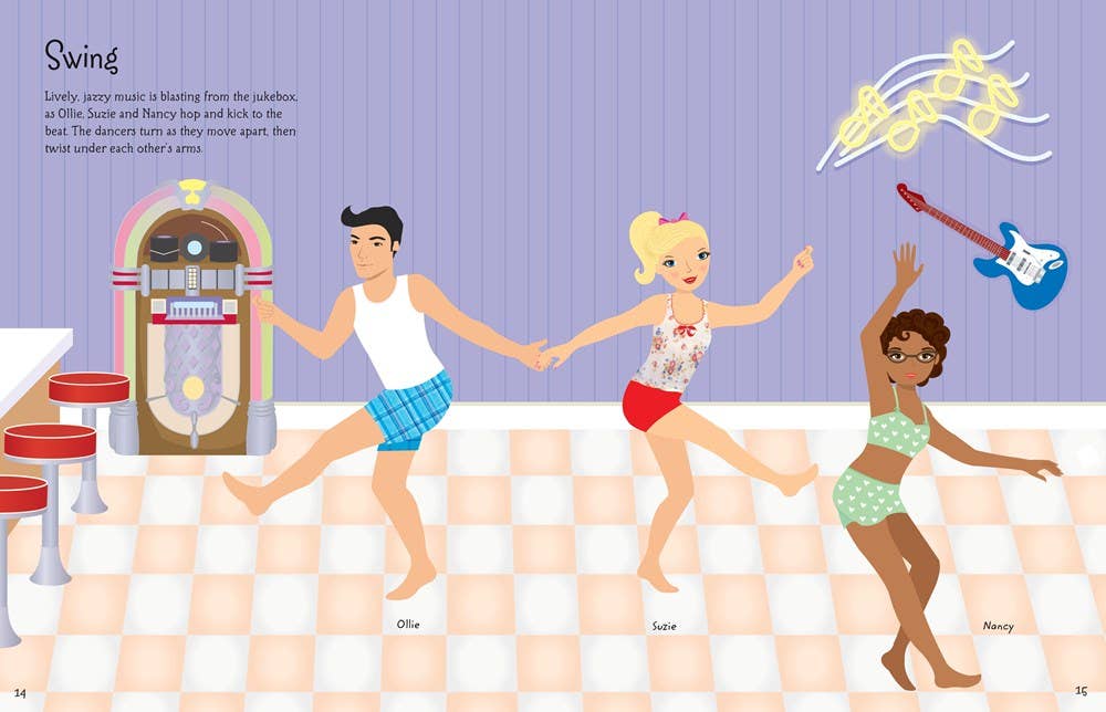 Sticker Dolly Dressing Dancers : Usborne