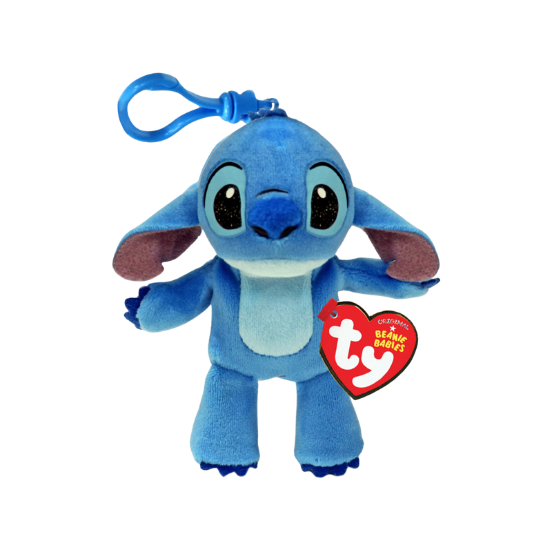 Ty Beanie Babies Bag Charm - Stitch