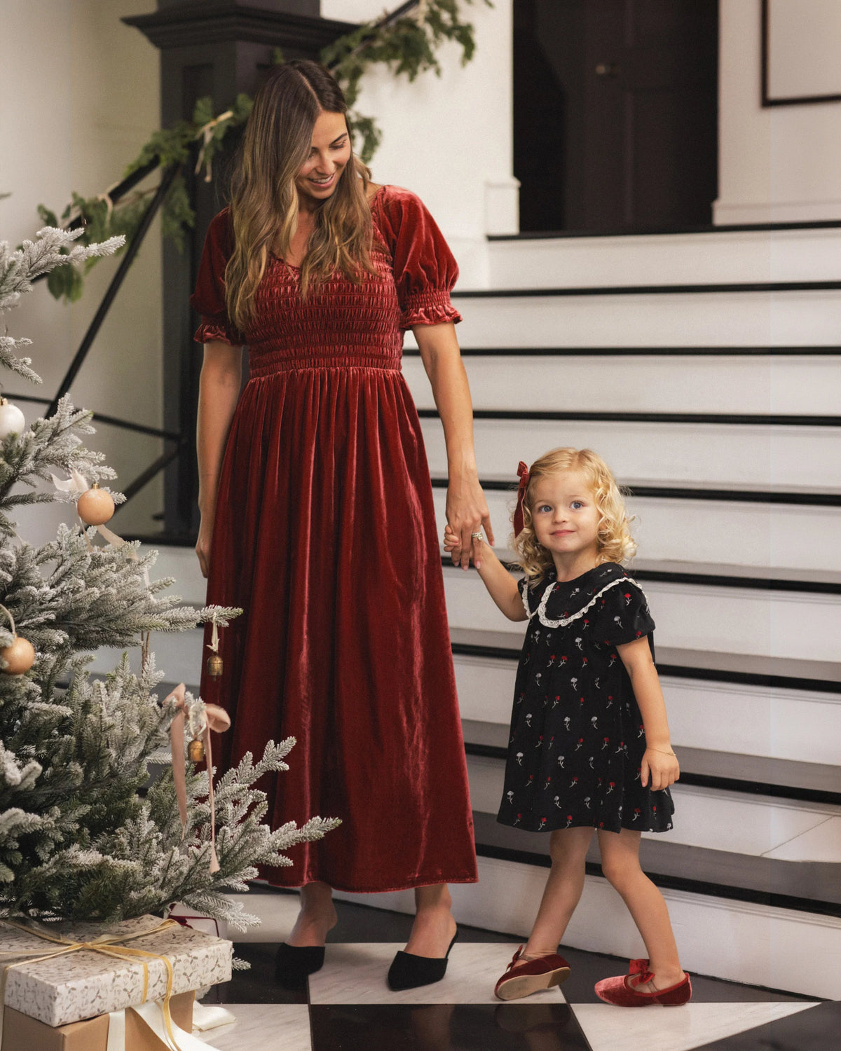 Noralee Janette Dress Winter Ditsy