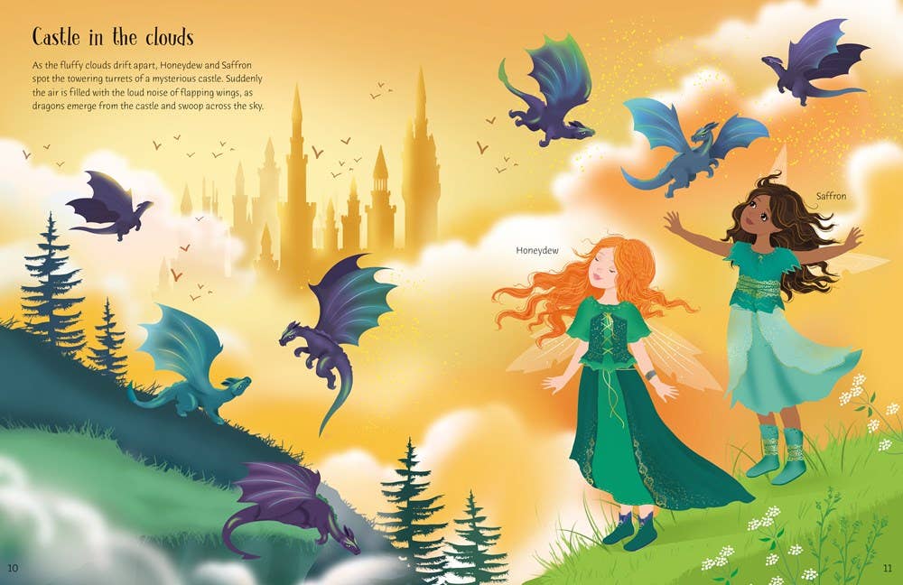 Sticker Dolly Dressing Magical Kingdom : Usborne