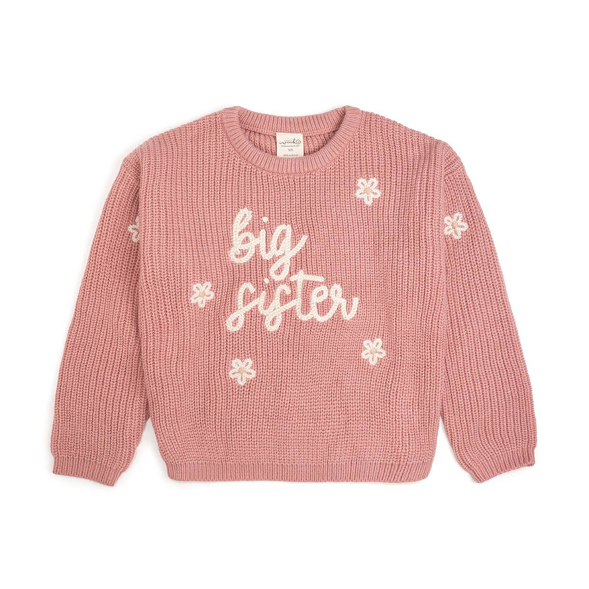 Big Sister Knit Sweater - Family Fun - Birth Announcement