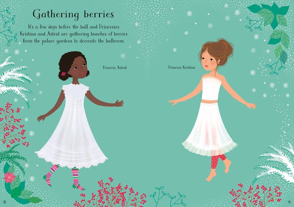 Little Sticker Dolly Dressing Snow Princess : Usborne