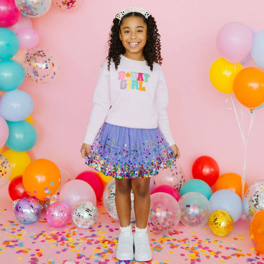 Pastel Rainbow Birthday Girl Headband - Birthday Headband