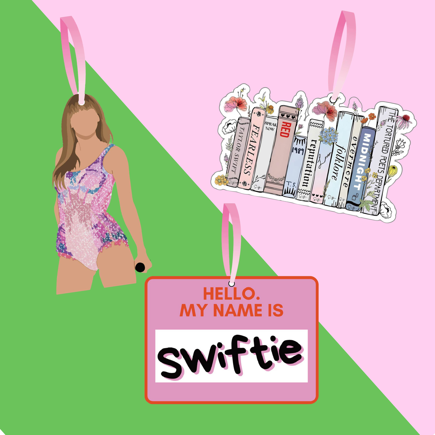 Taylor Swift Holiday Christmas Ornament | 3+ designs