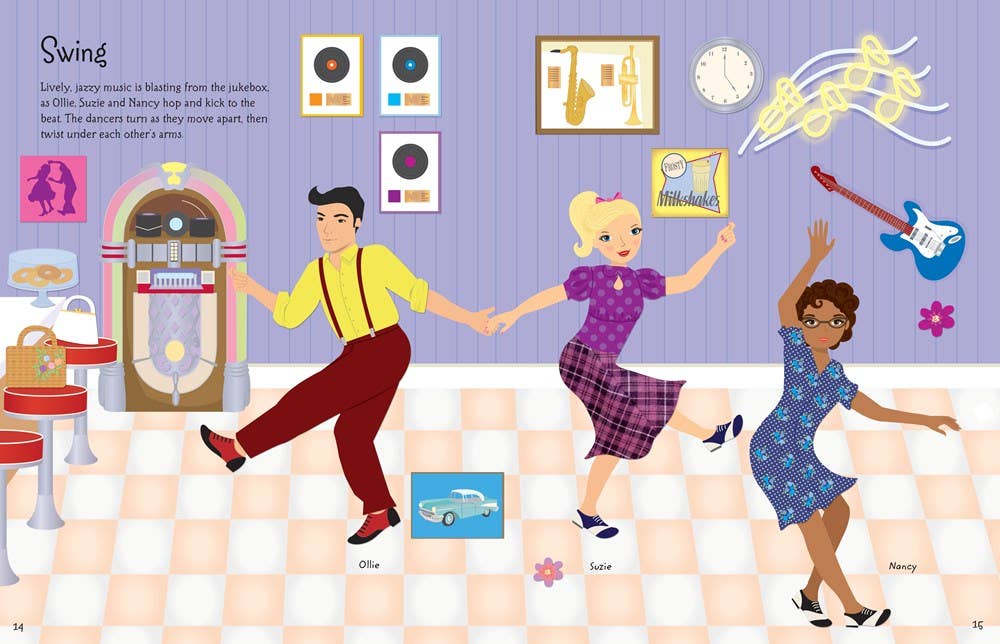 Sticker Dolly Dressing Dancers : Usborne
