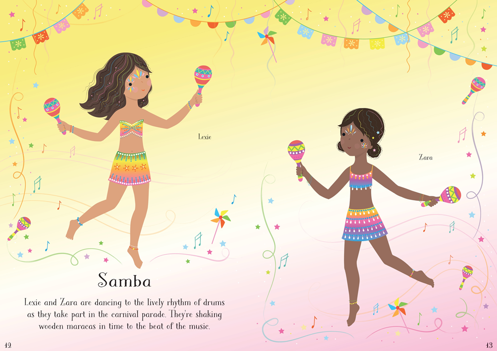Little Sticker Dolly Dressing Costume Parade : Usborne