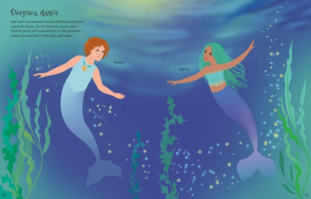 Sticker Dolly Dressing Mermaid Kingdom : Usborne