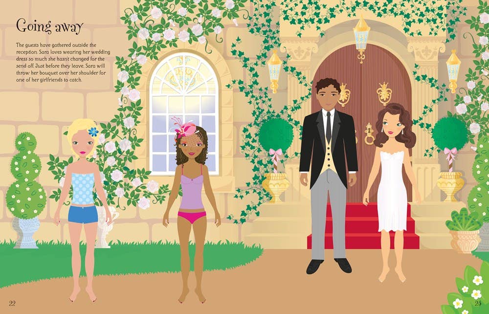 Sticker Dolly Dressing Weddings : Usborne