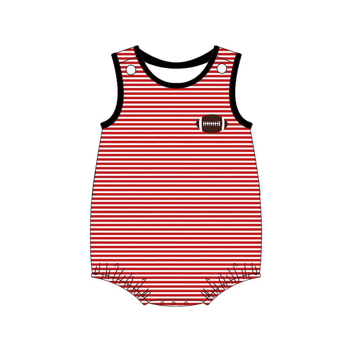 Gameday Sleeveless Bubble - Red