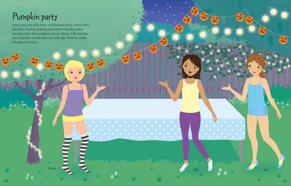 Sticker Dolly Dressing Halloween : Usborne