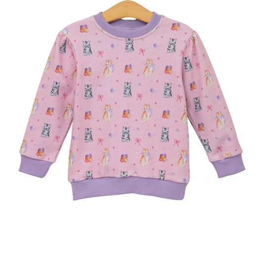 Fluffy Friends French Terry Pullover