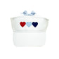 Patriotic Hearts Bow Visor (Youth, Junior)