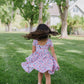 Ollie Jay Classic Twirl Dress in Pink Celebration