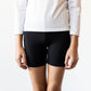 Black Twirl Shorts
