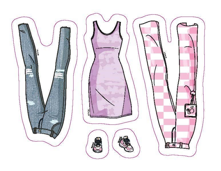 Barbie Magnet Set