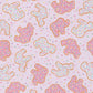 Animal Crackers Zip Footie - Pink