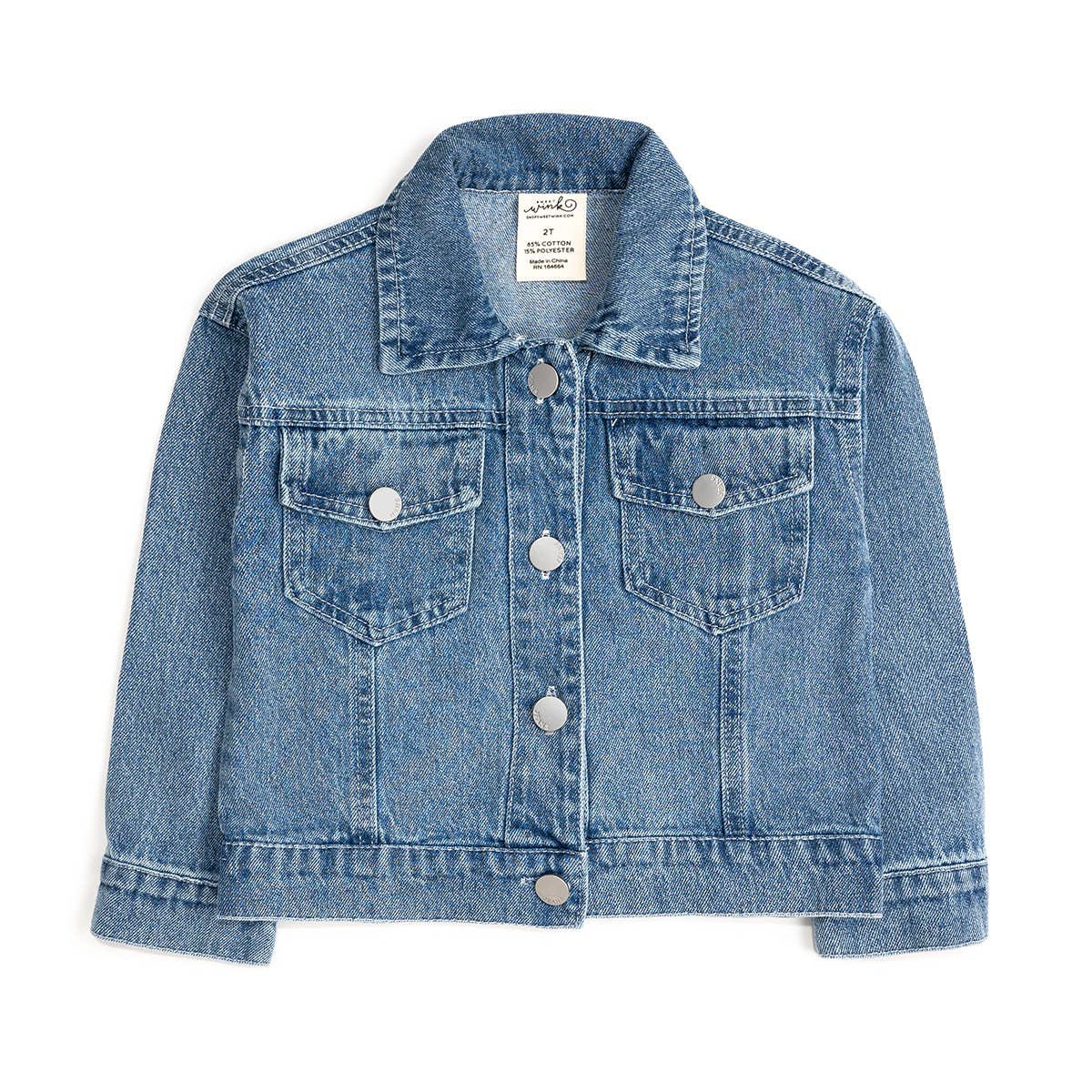 Howdy Gingham Bow Patch Denim Jacket - Western Apparel