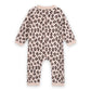 Leopard Jacquard Knit Baby Jumpsuit (Organic Cotton)