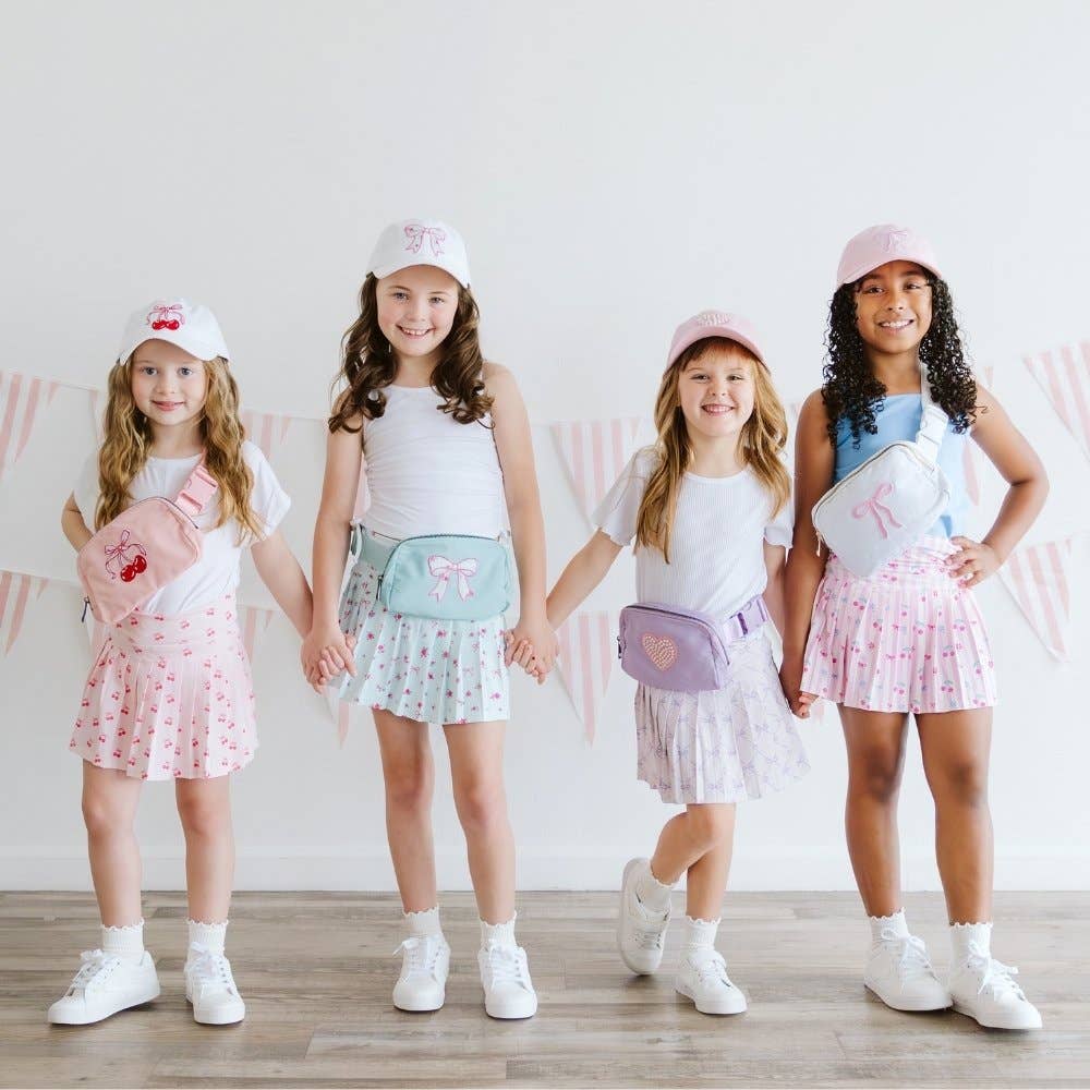 Cherry Coquette Patch Belt Bag - Childrens Summer Accessory