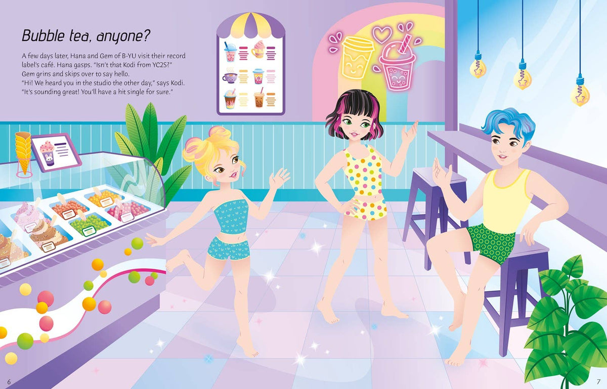 Sticker Dolly Dressing K-Pop : Usborne
