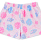 Seashells Plush Shorts (Youth Small (6-8))