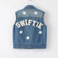 “SWIFTIE” Girls Denim Vest