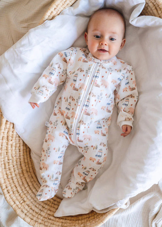 Forest Adventure Baby Onesie