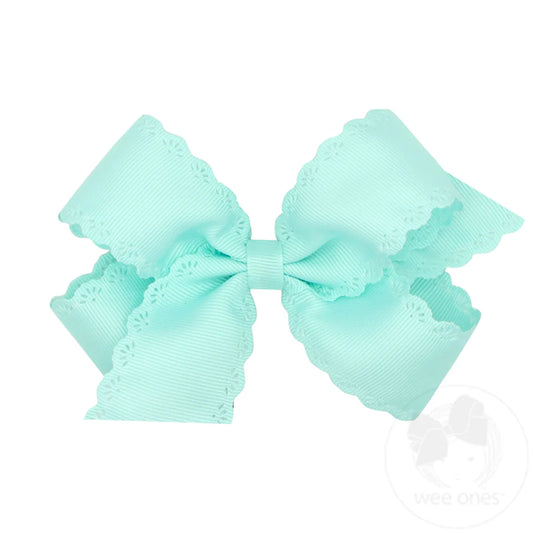 Medium Eyelet Hair Bows