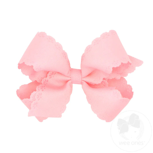 Medium Eyelet Hair Bows