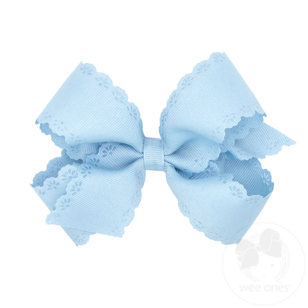 Medium Eyelet Hair Bows