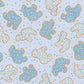 Animal Crackers Zip Footie - Light Blue