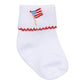 A Sparkly Fourth Socks