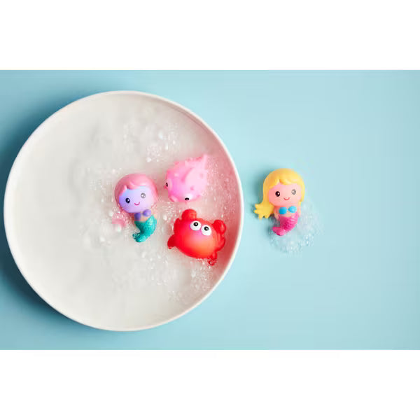Mud Pie Light Up Mermaid Bath Toys