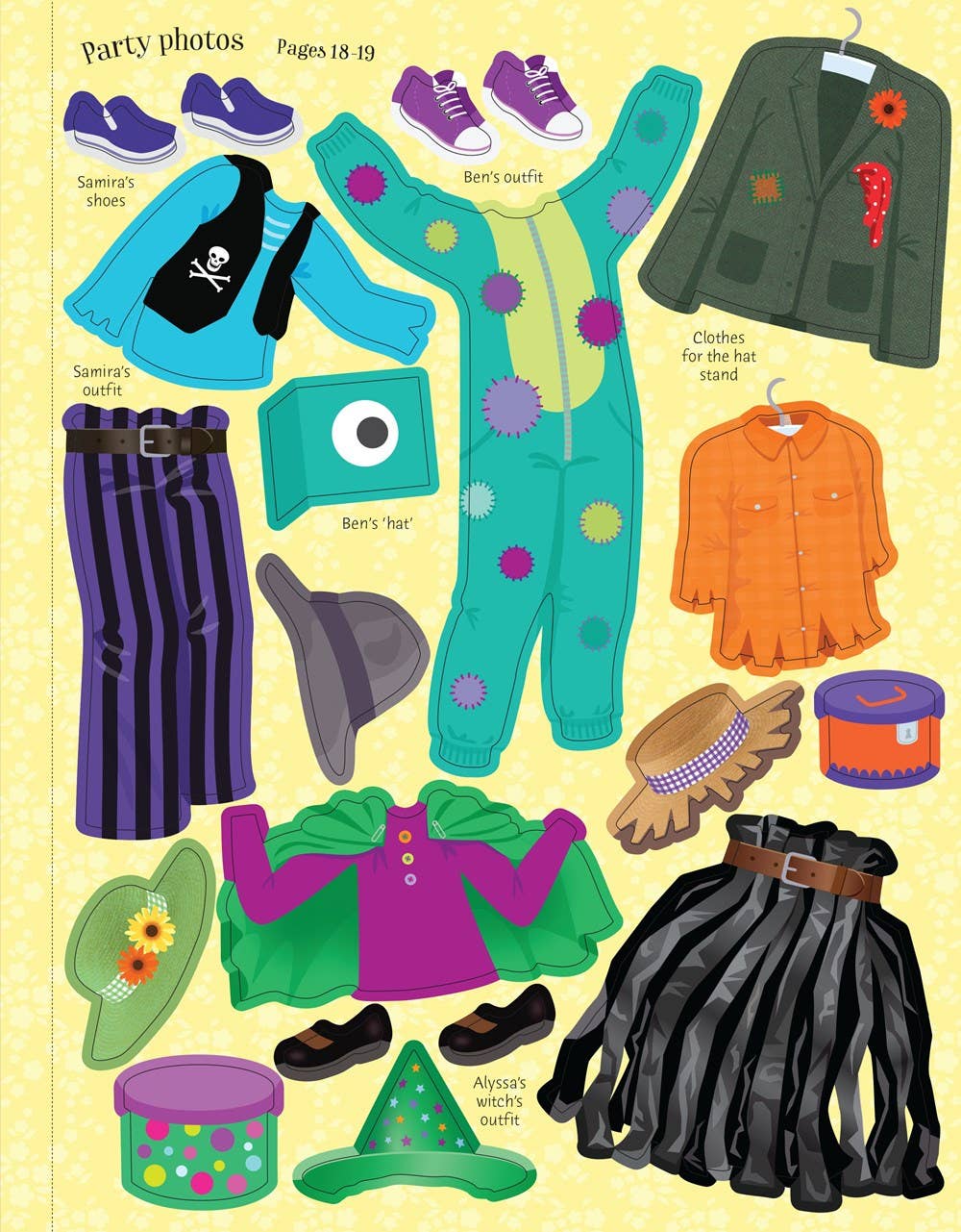 Sticker Dolly Dressing Halloween Party : Usborne