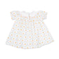 Pretty Pumpkin Trellis- Puff Bishop Dress and Bloomer