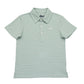 Banks Boys SS Polo Seafoam/White Stripe 