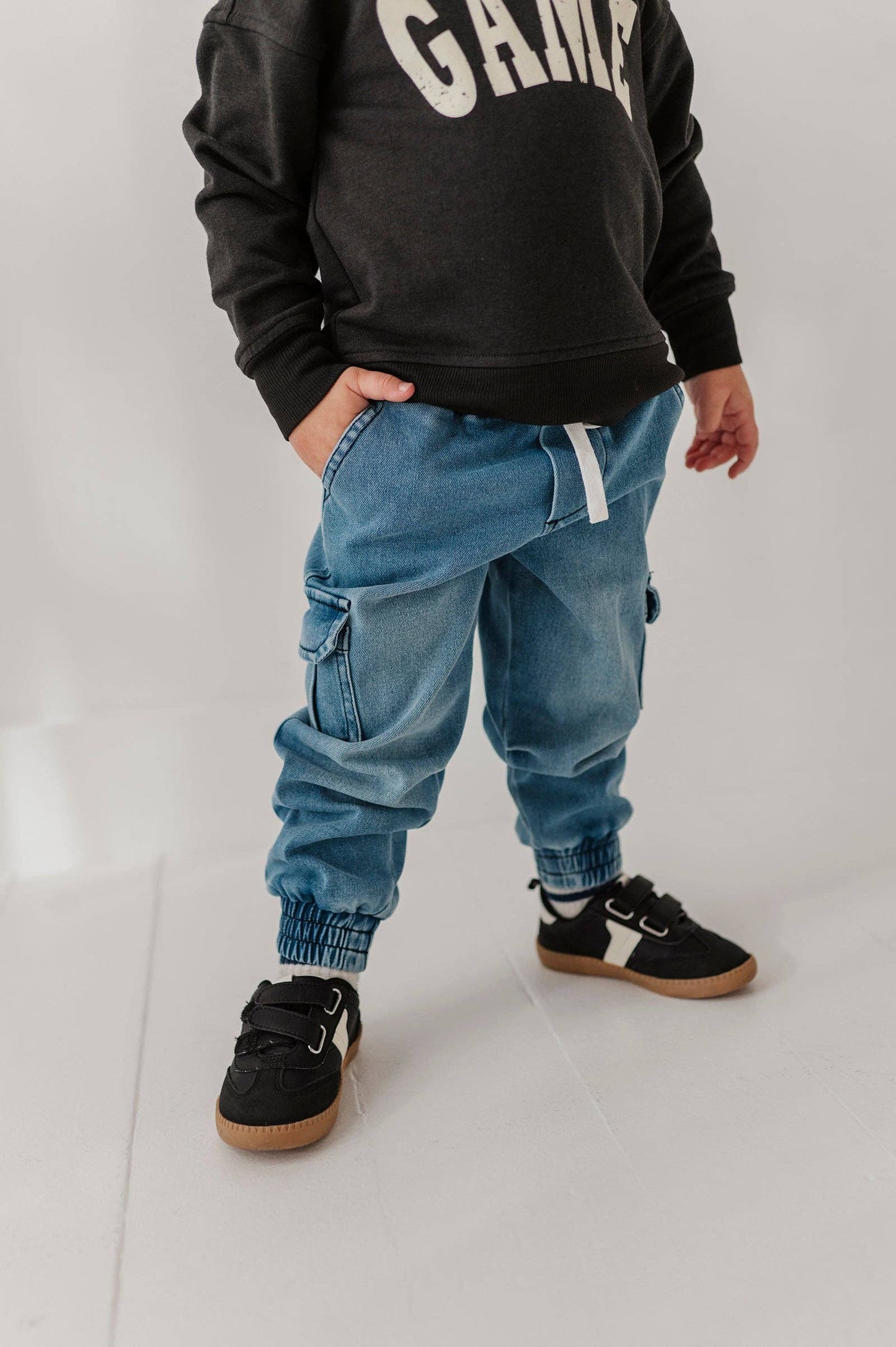 Baby  Boy's Denim Jogger