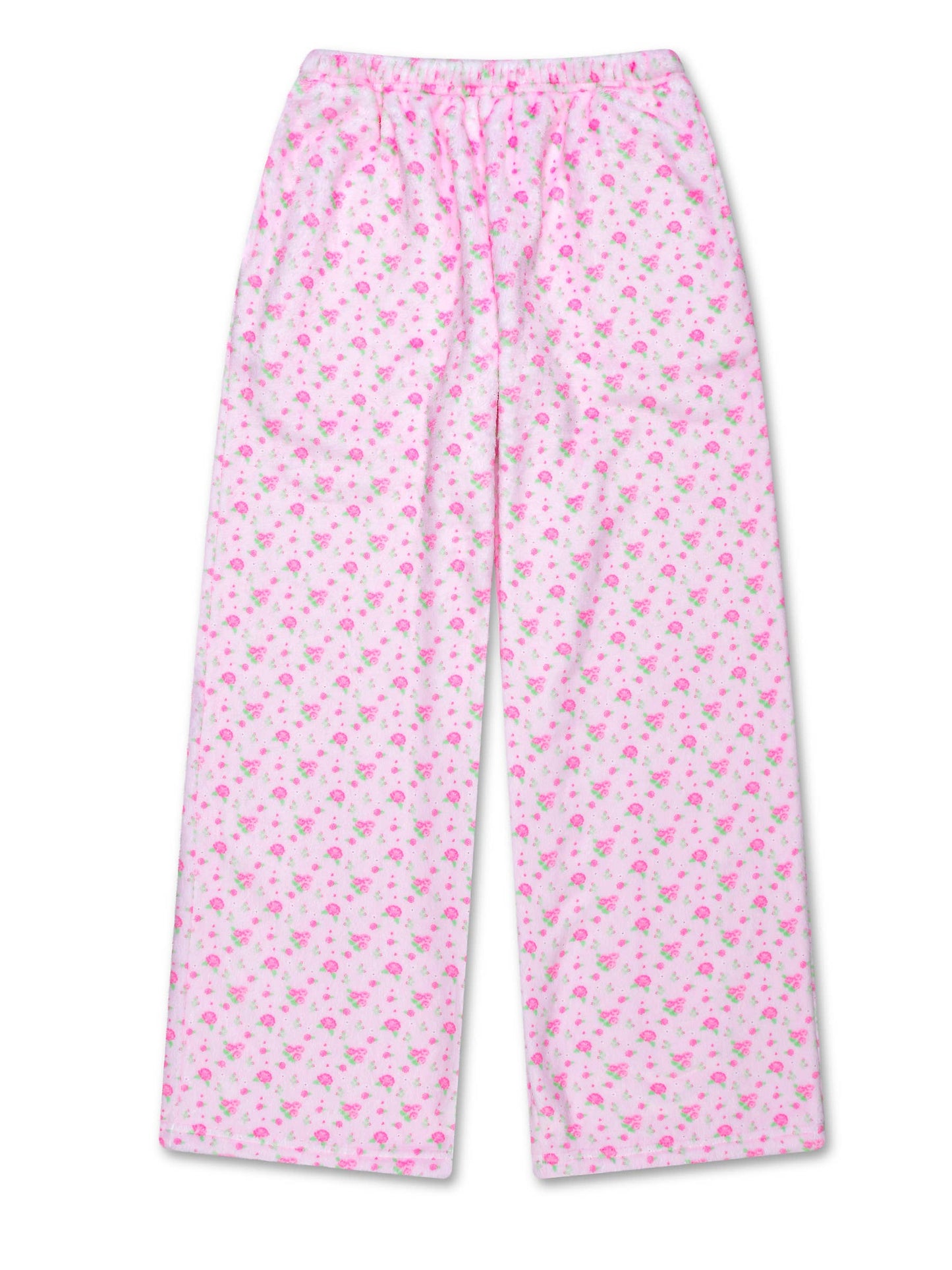 Pretty in Pink Plush Pants (Medium (10-12))