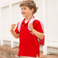 Boys Performance Polo - Red