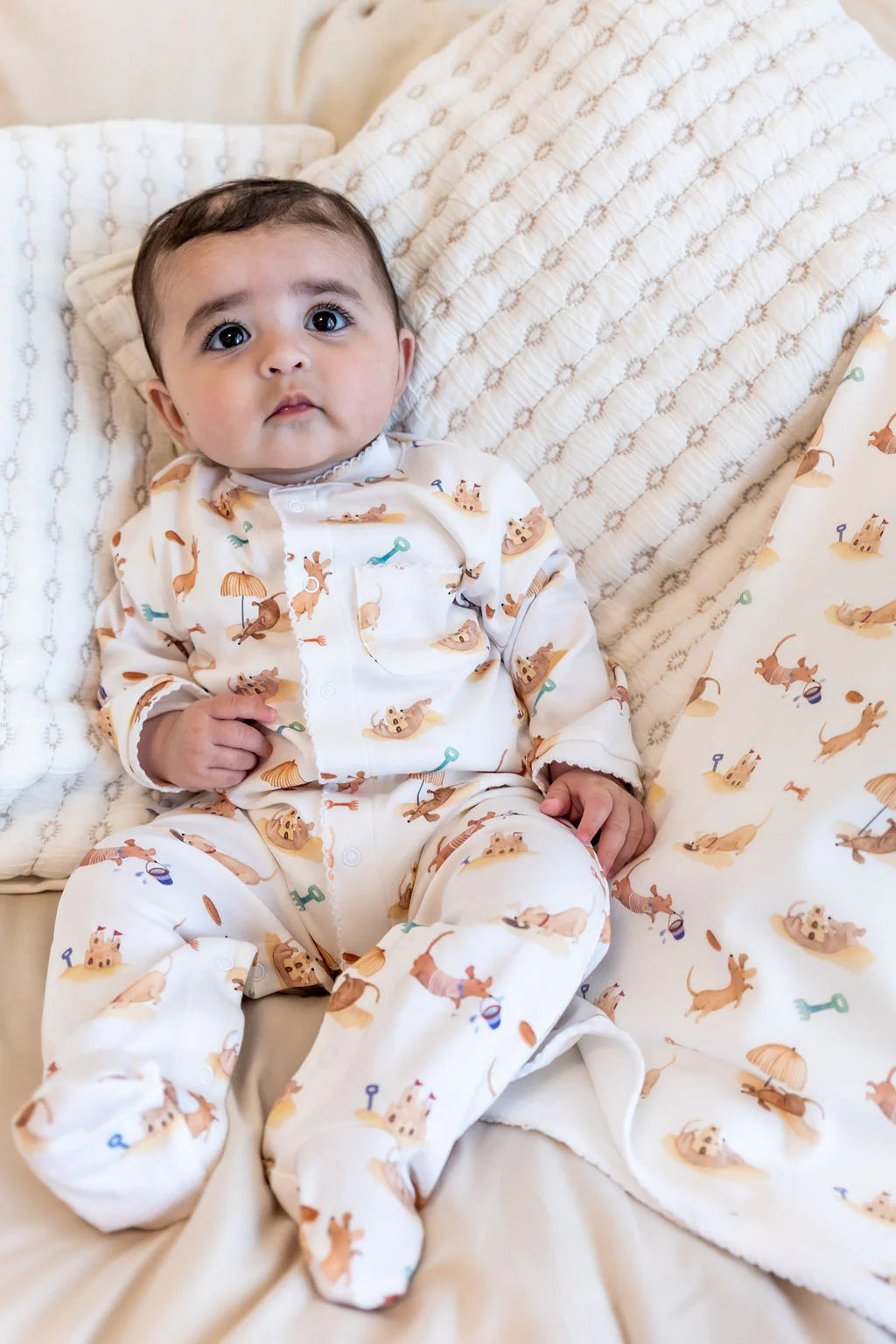 Beach Pups Onesie