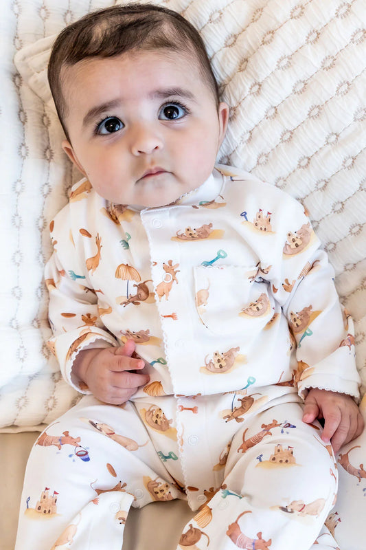 Beach Pups Onesie