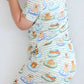 Two Piece Short Pajama Set | Poolside Pups Blue