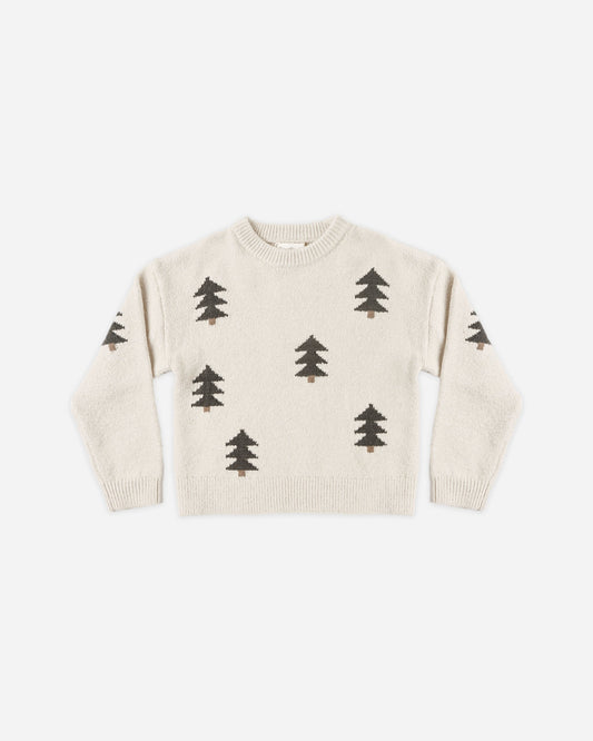 Rylee + Cru Aspen Sweater Tree Jacquard