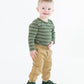 Boys Dark Khaki Jogger Pants