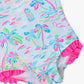 Tie Shoulder One Piece - Tropical Resort