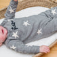 Star Jacquard Baby Sweater Knit Jumpsuit (Organic Cotton)