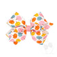 Wee Ones Medium Harvest Print Grosgrain Hair Bow