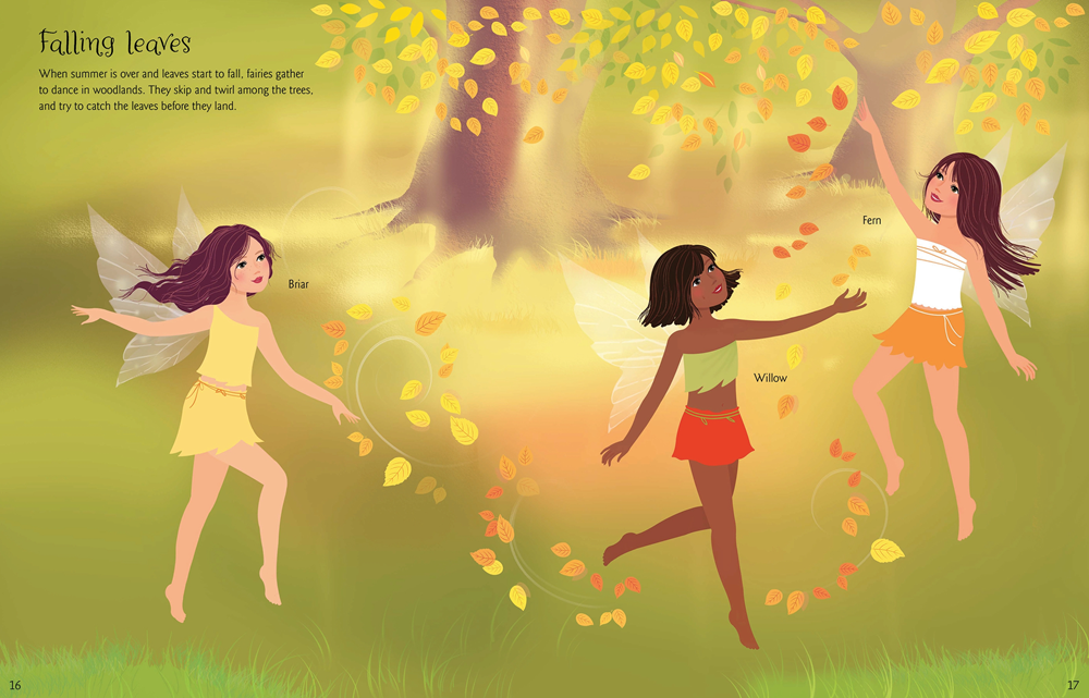 Sticker Dolly Dressing Dancing Fairies : Usborne